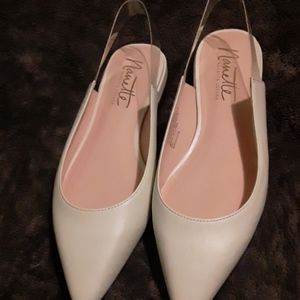 Nanette Lepore Flat Slingbacks Size 9M